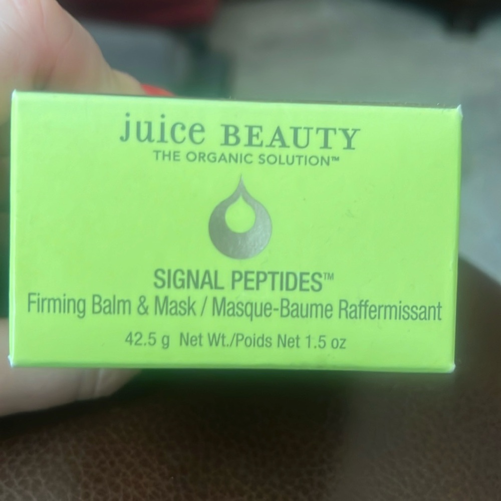Juice beauty signal, peptides, firming bomb and mask